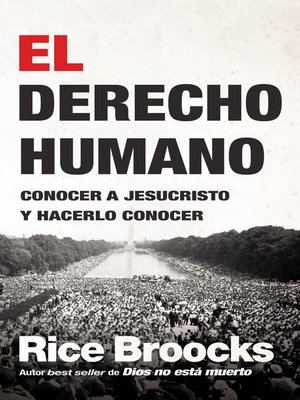 cover image of El derecho humano